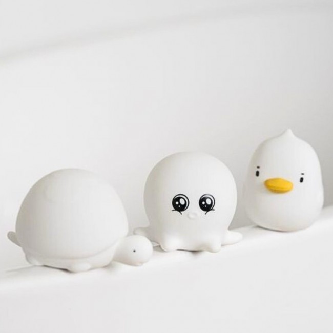 Zestaw lampek Mini Ocean Rabbit & Friends - Żółw, ośmiornica, kaczuszka