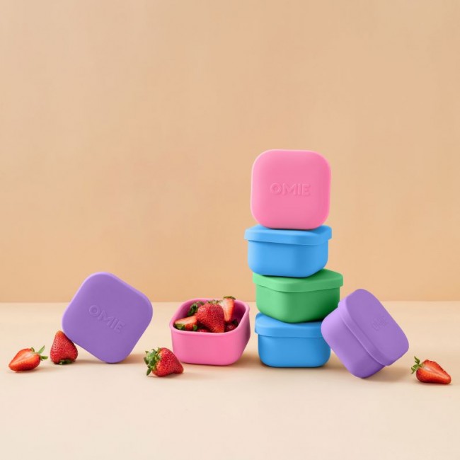 Pojemnik na przekąski do lunchboxa OmieSnack OMIE - Pink