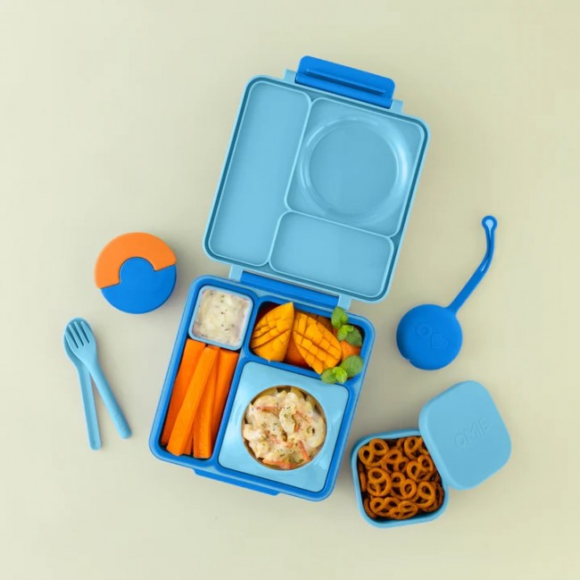 Pojemnik na przekąski do lunchboxa OmieSnack OMIE - Blue