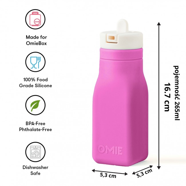 Bidon dla dzieci OmieBottle OMIE - Pink
