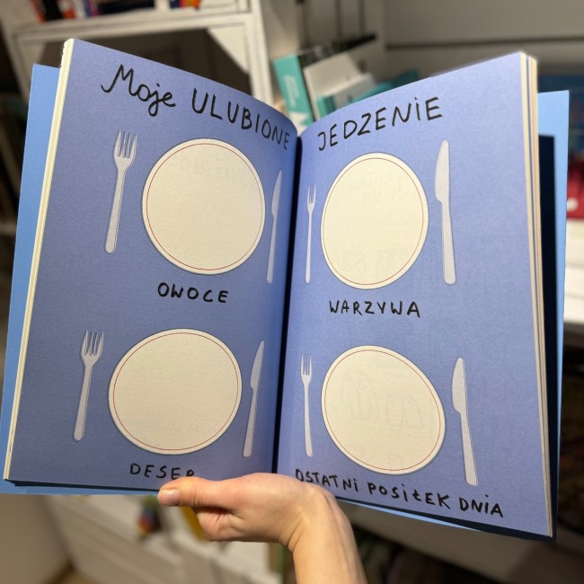 Książka "Moja książka o mnie" Wydawnictwo Kropka