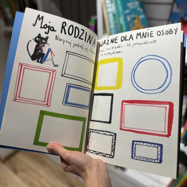 Książka "Moja książka o mnie" Wydawnictwo Kropka