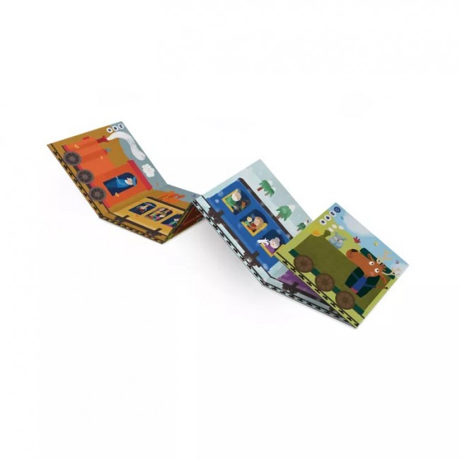 Mini książka Czytaj z Albikiem Albi - Pociągiem przez cały rok