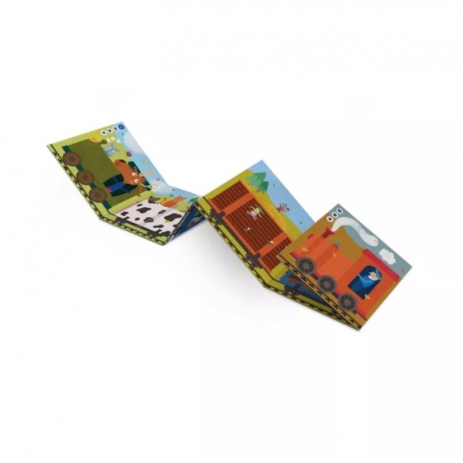 Mini książka Czytaj z Albikiem Albi - Pociągiem przez cały rok