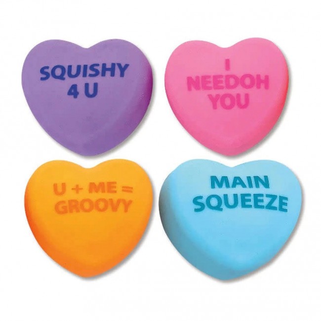 Sensoryczny gniotek Schylling - NeeDoh Squeeze Hearts