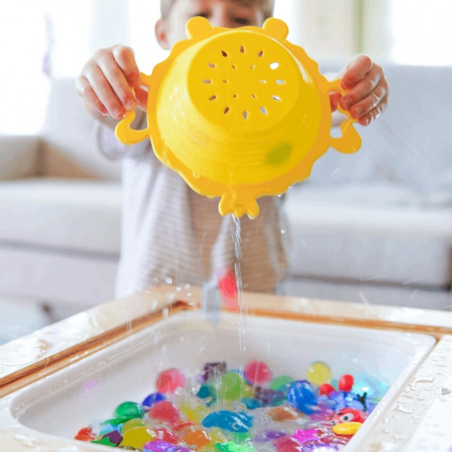 Zestaw zabawek 5w1 rozwijających motorykę małą Glo Pals