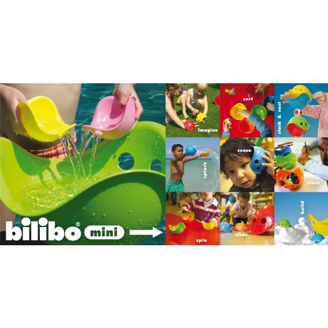 Bilibo Mini - 6 małych muszelek Bilibo