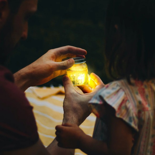 Kostki sensoryczne świecące w wodzie Blair Glo Pals - turkusowe