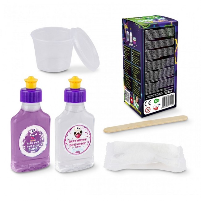 Zestaw DIY TUBAN - Slime Świecący w ciemności
