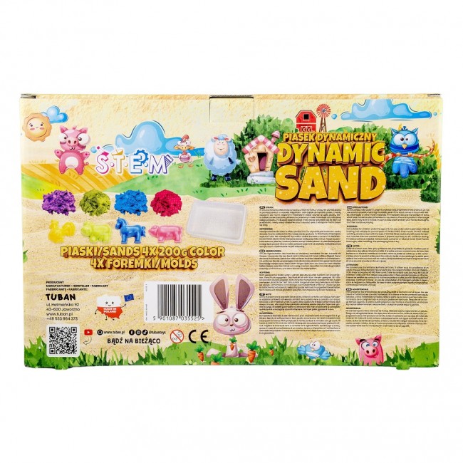 Zestaw piasek dynamiczny TUBAN - Farma