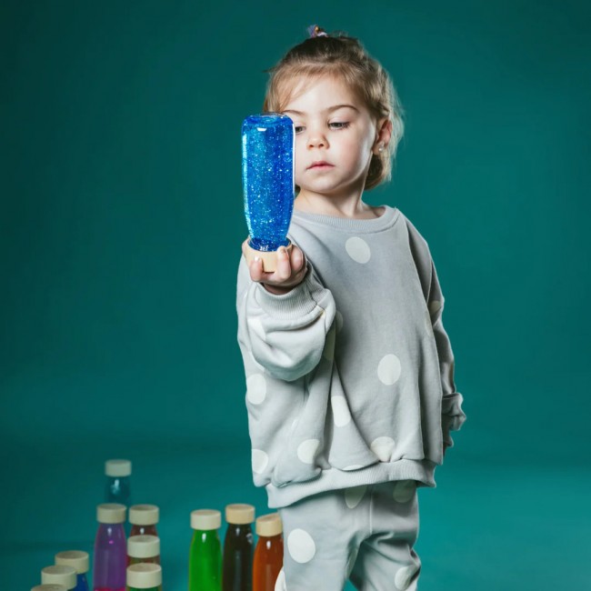 Butelka sensoryczna FLOAT Petit Boum - Zielona