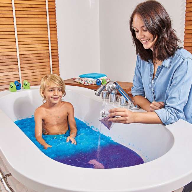 Magiczny proszek do kąpieli Gelli Baff Colour Change Zimpli Kids - Błękitny