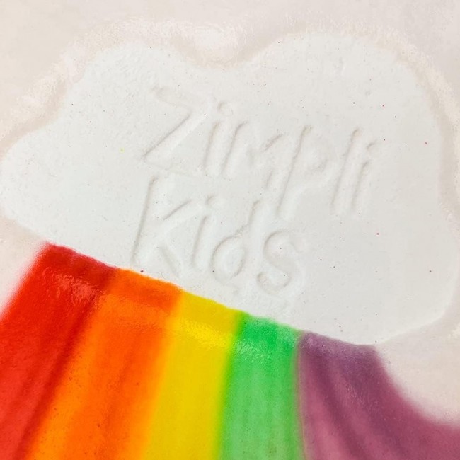 Tęczowa chmurka do kąpieli zmieniająca kolor wody Baff Bombz Zimpli Kids - Rainbow