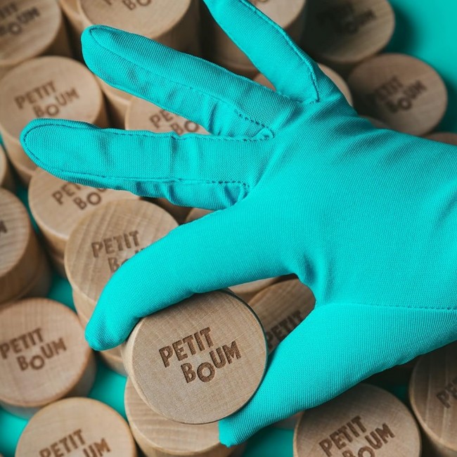 Butelka sensoryczna FLOAT Petit Boum - Czerwona