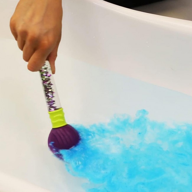 Kule do kąpieli zestaw 4 szt. z pędzlem Baff Bombz Magic Brush Zimpli Kids