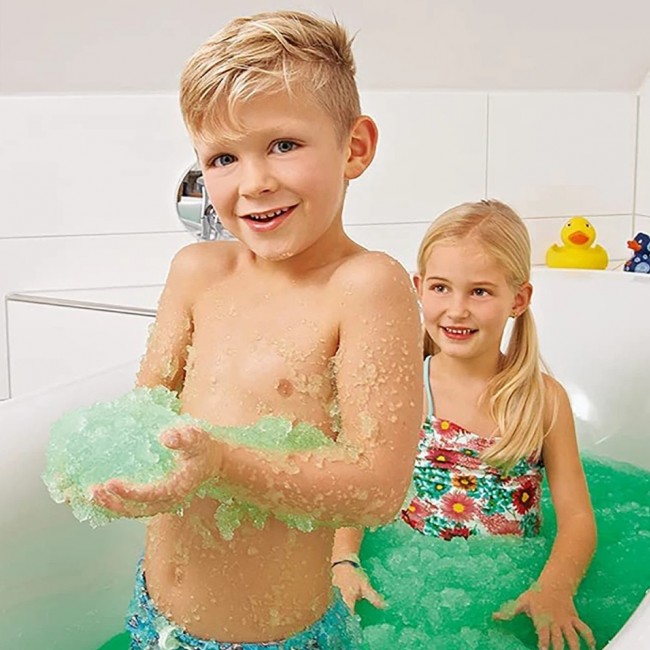 Zestaw kształtów i proszków do kąpieli do zabawy Mega Baff Pack Zimpli Kids - 16 szt.