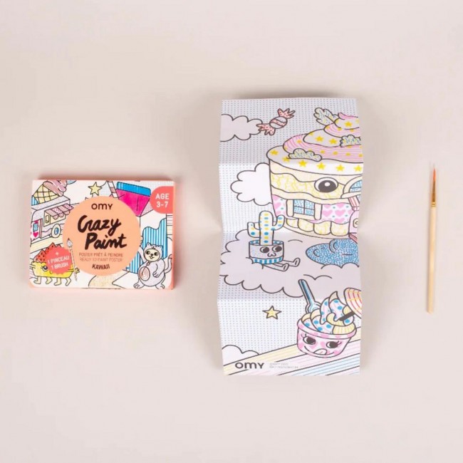 Wodna kolorowanka OMY - Kawaii