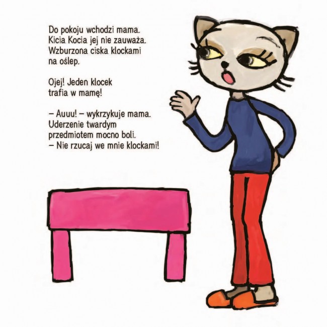 Książka "Kicia Kocia się złości" wydawnictwo Media Rodzina