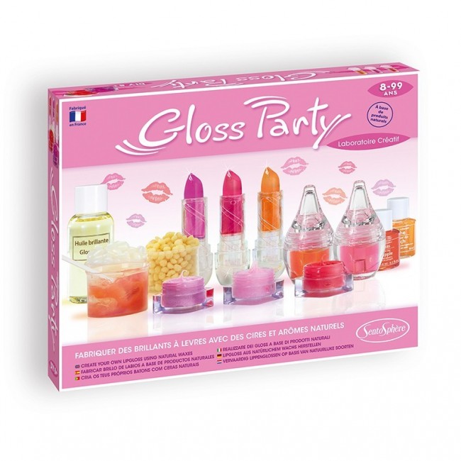 Zestaw do robienia szminek SentoSphere - Gloss Party