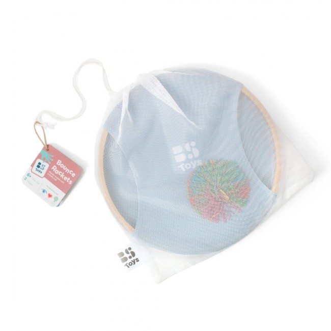 Gra paletki, tarcze BS Toys z włochatą piłką