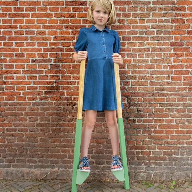 Drewniane szczudła BS Toys 110 cm