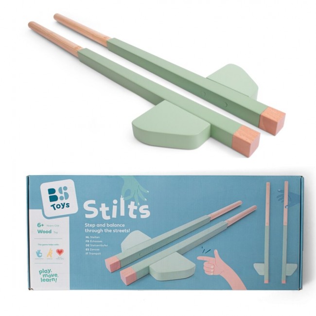 Drewniane szczudła BS Toys 110 cm