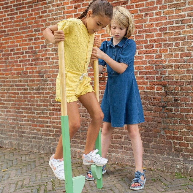 Drewniane szczudła BS Toys 110 cm