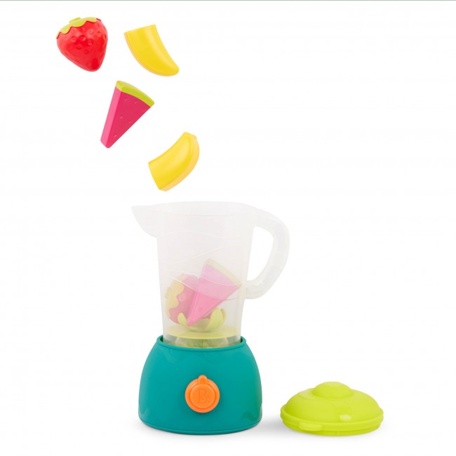 Blender z owocami i akcesoriami Mini Chef B. Toys - Fruity Smoothie Playset