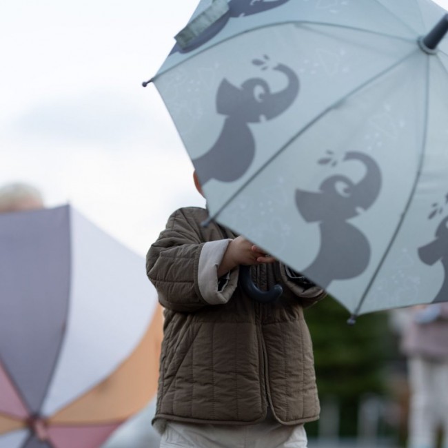 Parasol przeciwdeszczowy FOLLOW the duck - Dusty blue