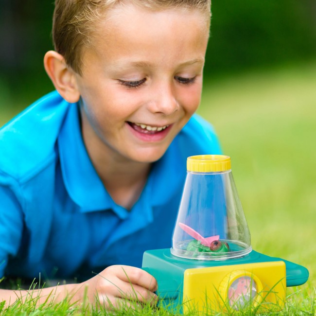 Zestaw małego miłośnika owadów z Lupą i Naklejkami B. Toys - Little Explorer