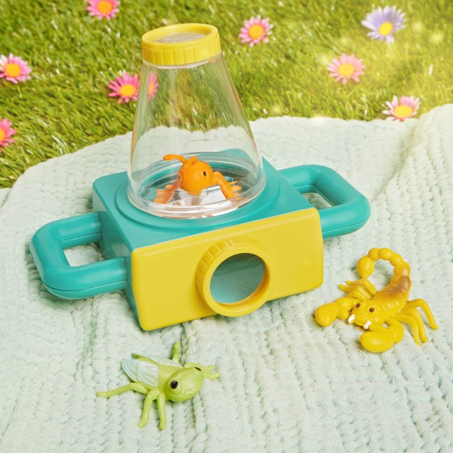 Zestaw małego miłośnika owadów z Lupą i Naklejkami B. Toys - Little Explorer
