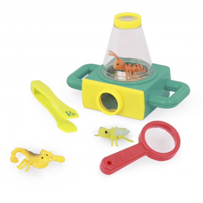 Zestaw małego miłośnika owadów z Lupą i Naklejkami B. Toys - Little Explorer
