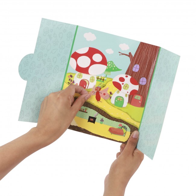 Zestaw małego miłośnika owadów z Lupą i Naklejkami B. Toys - Little Explorer