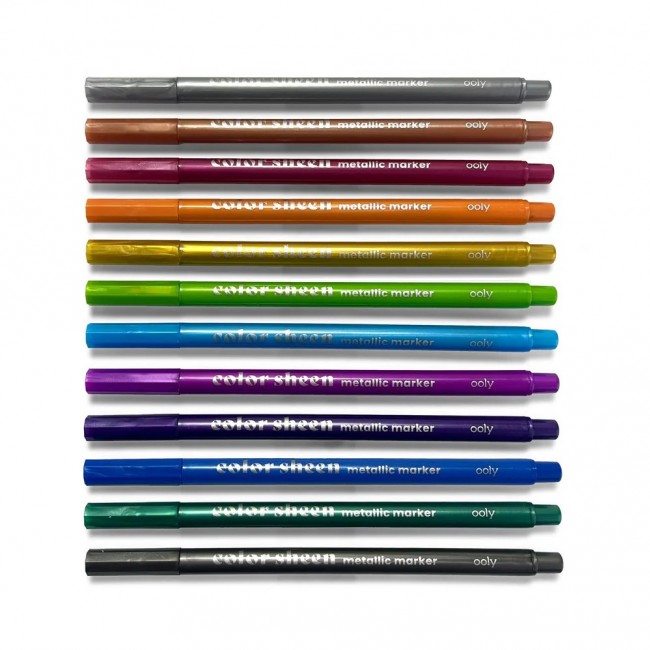 Flamastry metaliczne Ooly - Color Sheen