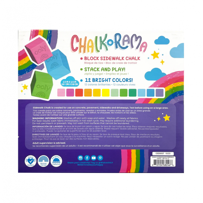 Kreda chodnikowa Ooly - Chalk-O-Rama
