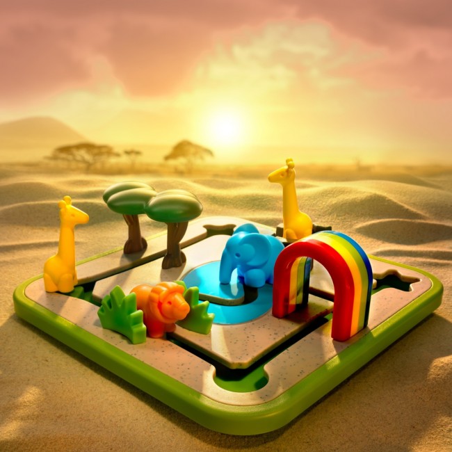 Gra logiczna Smart Games - Park Safari Jr (PL)