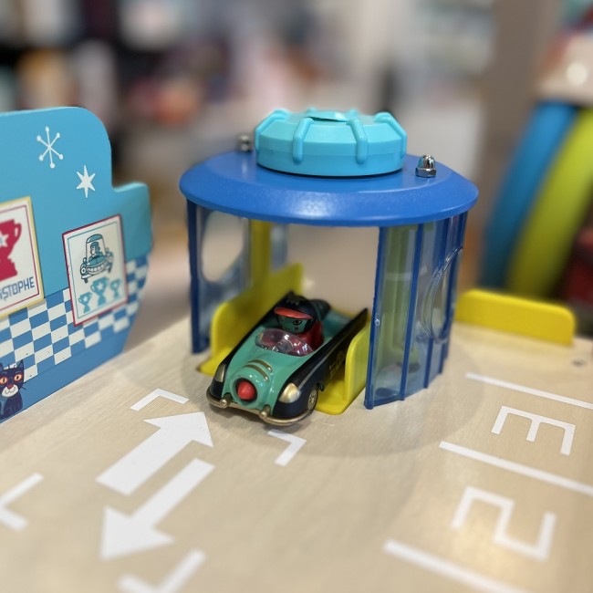 Drewniany garaż Djeco - Crazy Motors