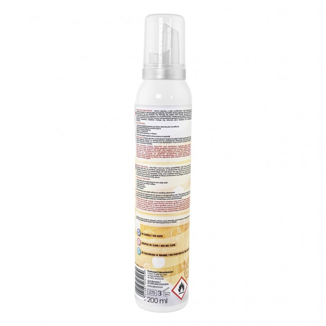 Tubi pianka do kąpieli TUBAN - Żółta 200 ml