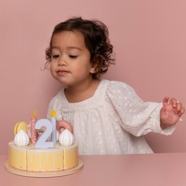 Torcik urodzinowy Little Dutch - Róż