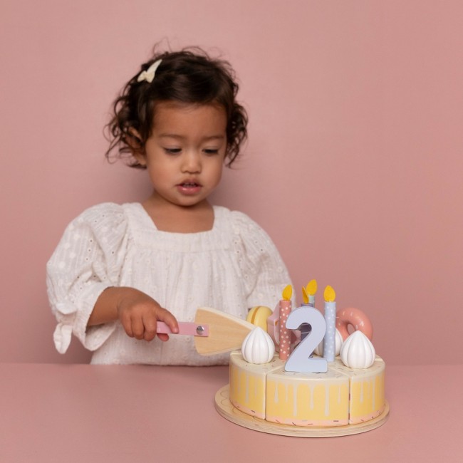 Torcik urodzinowy Little Dutch - Róż