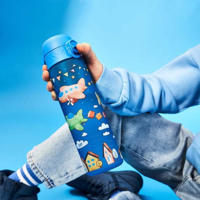 Butelka do picia dla dzieci 500 ml ION8 - Airplanes