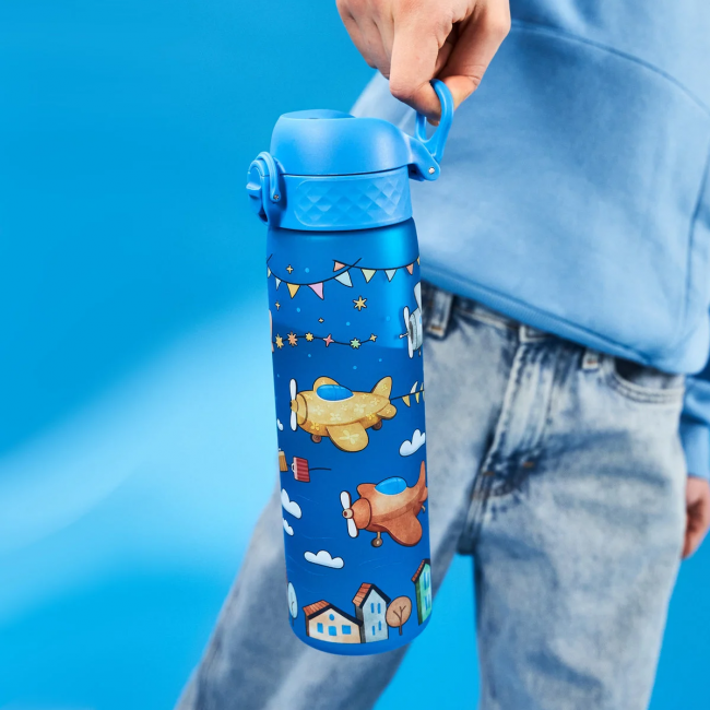 Butelka do picia dla dzieci 500 ml ION8 - Airplanes