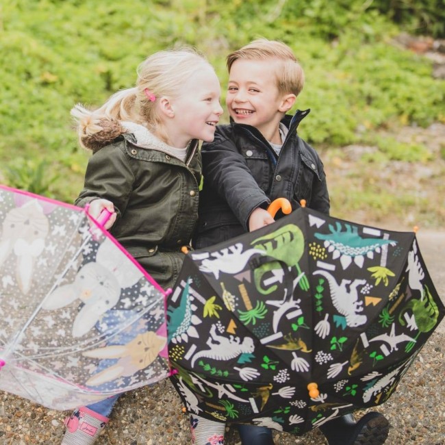 Magiczna parasolka zmieniająca kolory Floss&Rock - Dinozaury