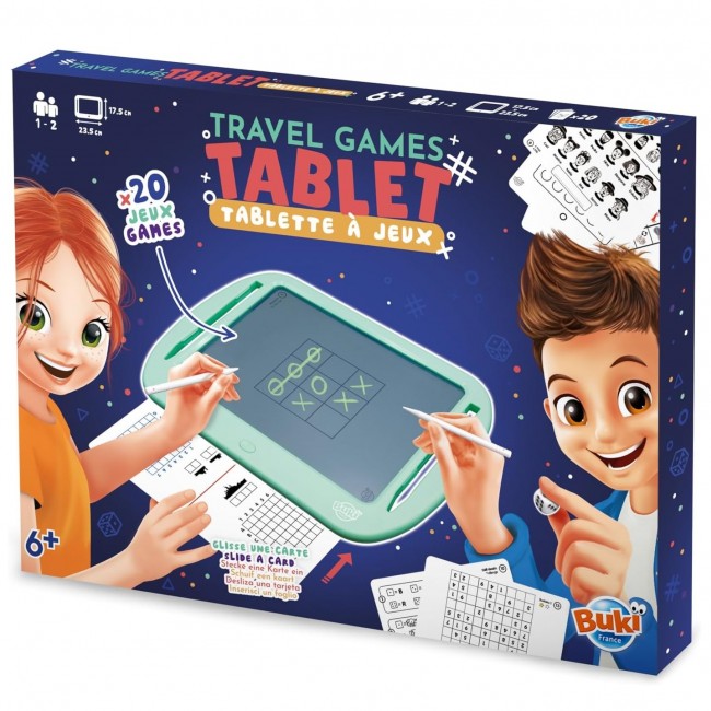 Tablet z grami podróżnymi Buki