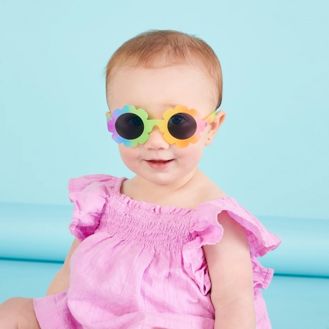 Okularki przeciwsłoneczne z polaryzacją Flower Babiators od 0 do 2 lat - Flower Power