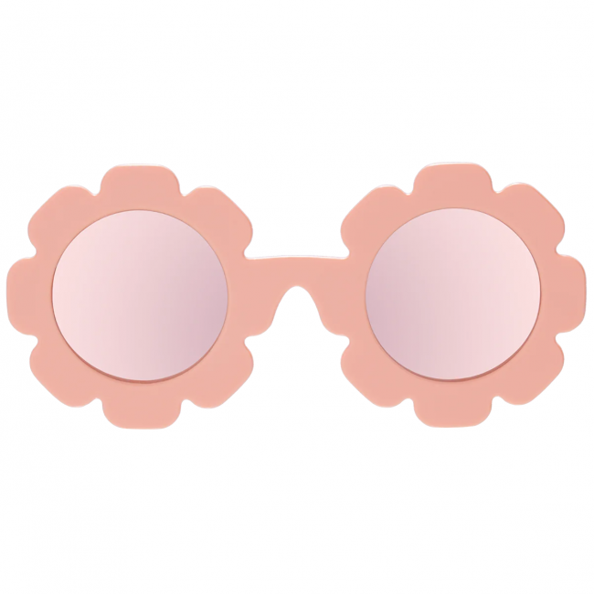 Okularki przeciwsłoneczne z polaryzacją Flower Babiators 6+ - Peachy Keen