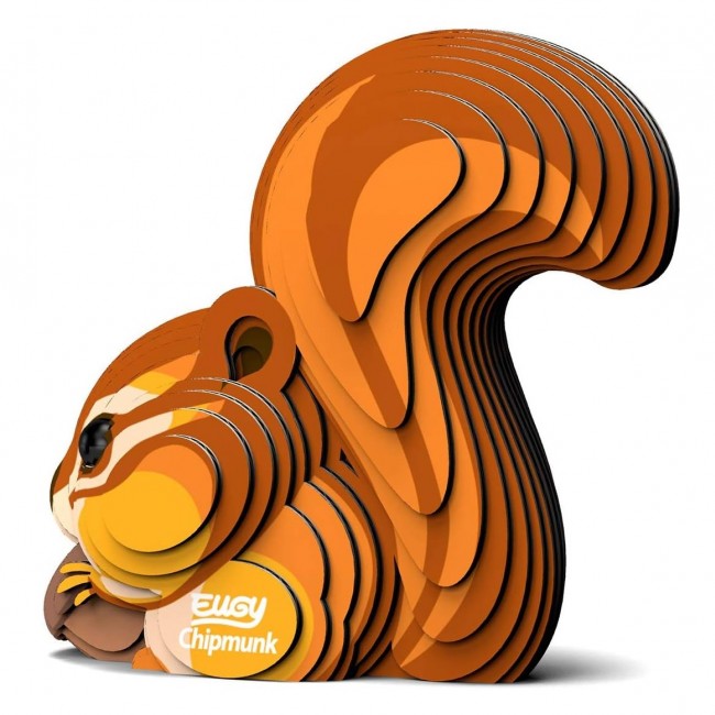 Eko Układanka 3D Eugy - Wiewiórka