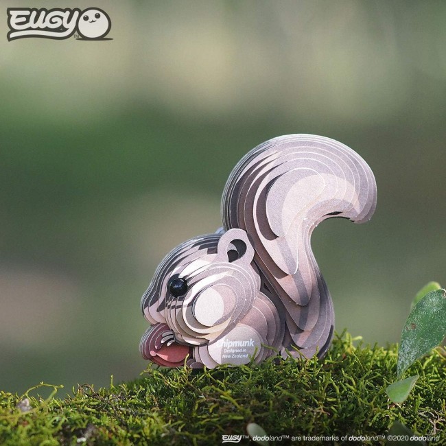 Eko Układanka 3D Eugy - Wiewiórka