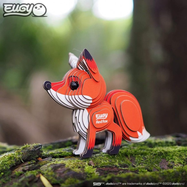 Eko Układanka 3D Eugy - Lis