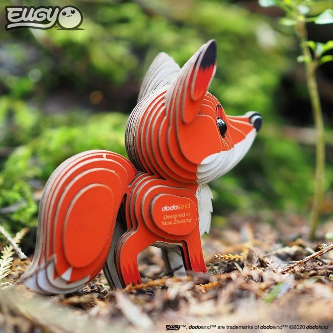 Eko Układanka 3D Eugy - Lis